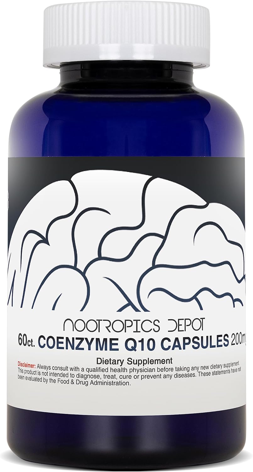 Coenzima Q10 Capsulas Nootropics Depot 200mg 60u