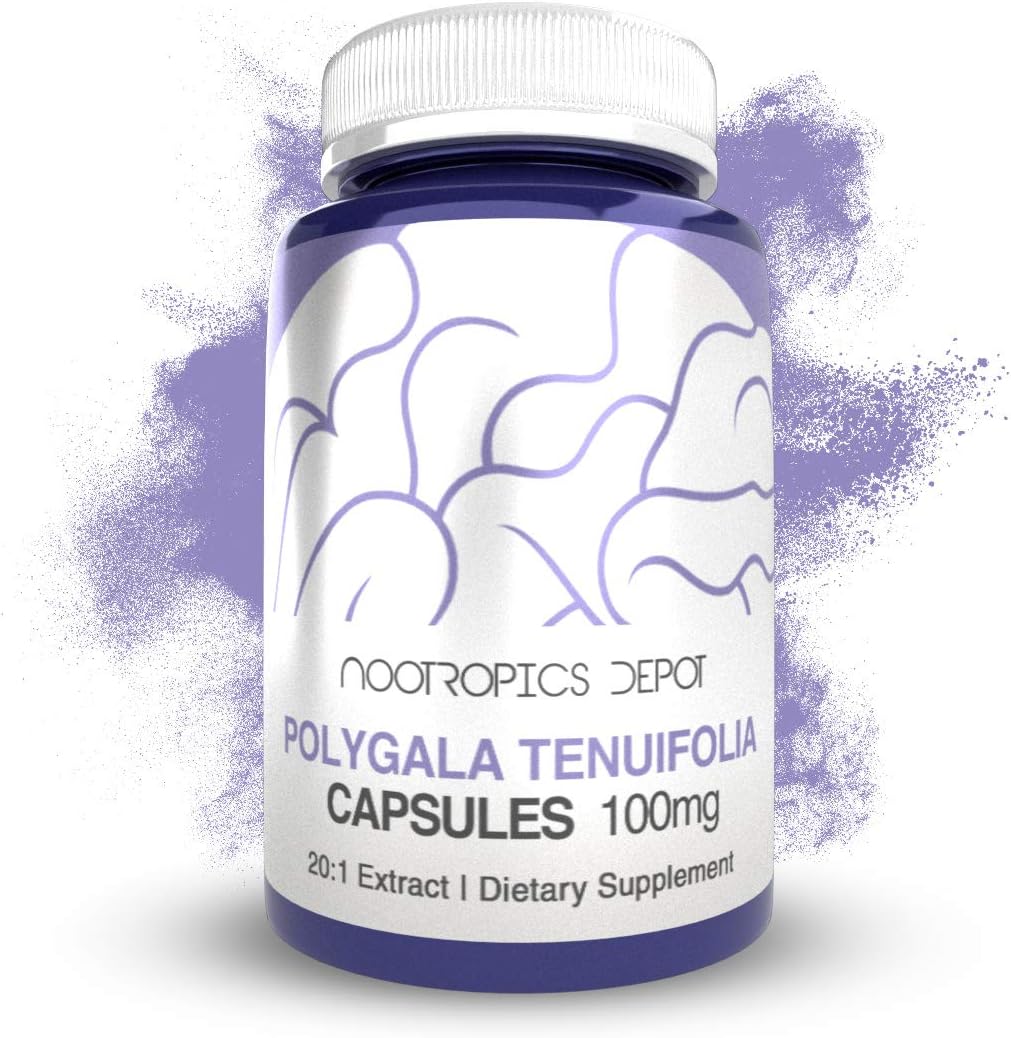 Nootropics Depot Polygala tenuifolia Cápsulas | 100 mg | 90u