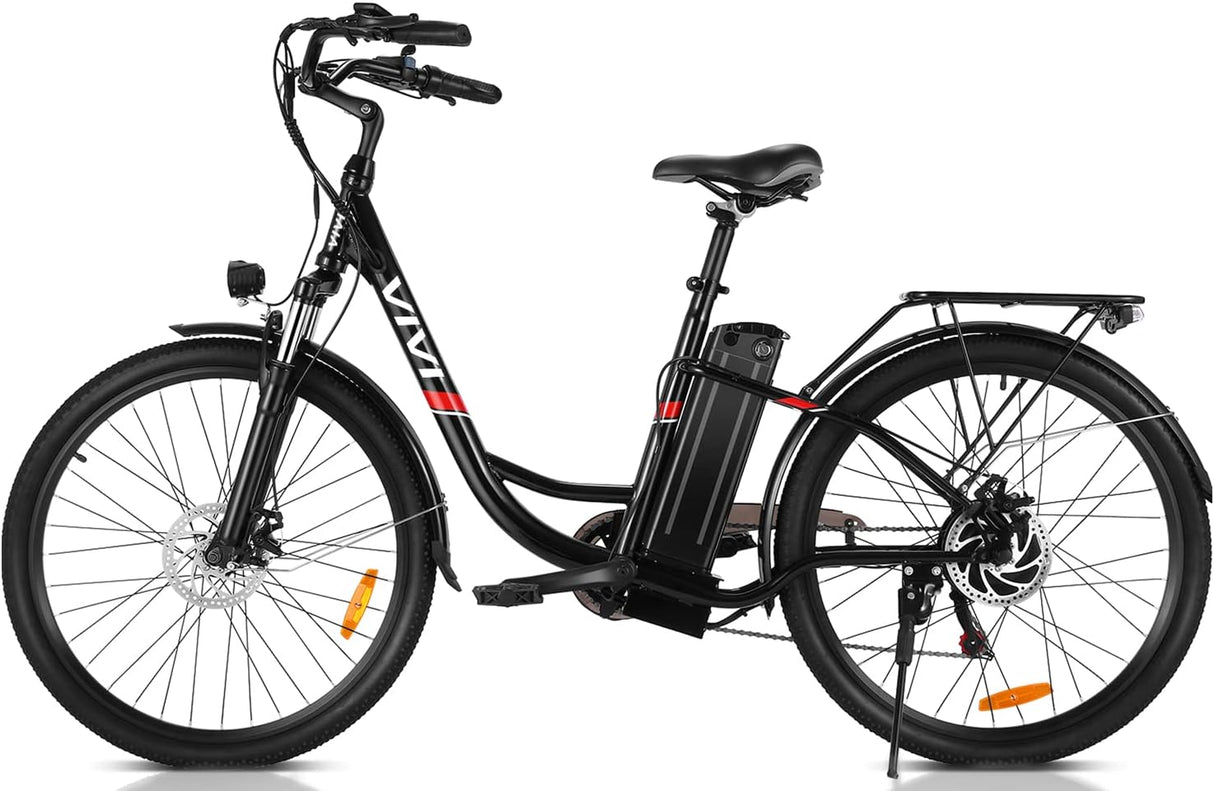 Bicicleta Eléctrica Vivi 750W, Batería Removible, 50 Millas