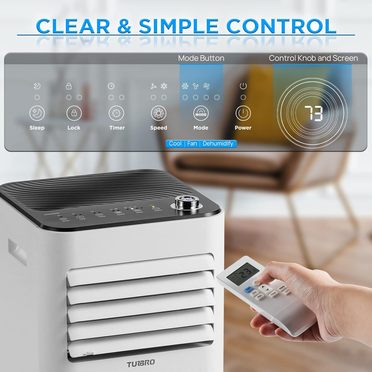 TURBRO Finnmark - deshumidificador y ventilador.