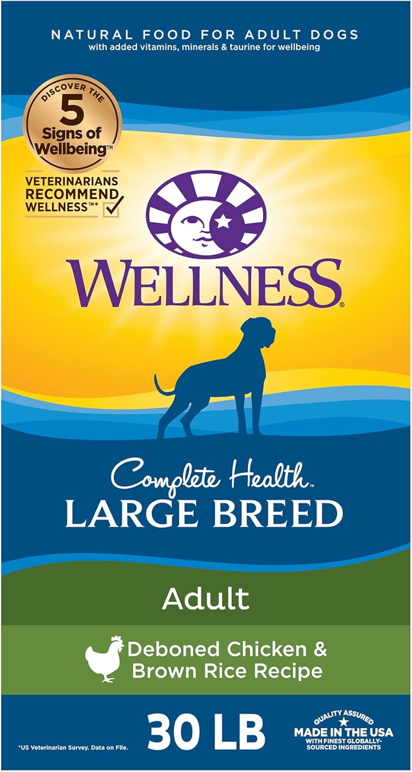 Alimento seco natural para perro, Wellness Complete Health