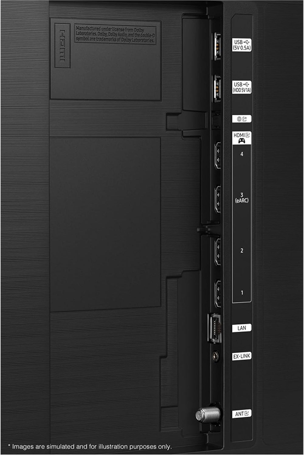 Samsung Televisor Neo QLED 4K 75 HDR, Dolby Atmos, QN90C