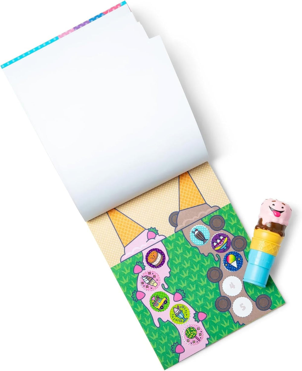 Actividad de Stickers de Helados, Melissa & Doug, 50136