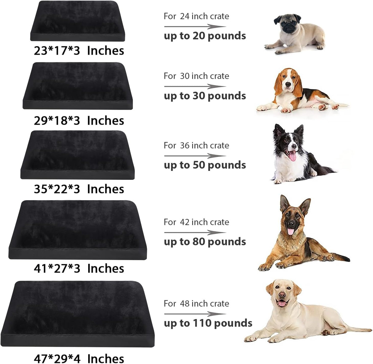 Cama para Perro Impermeable Deluxe con Funda Lavable 35x22
