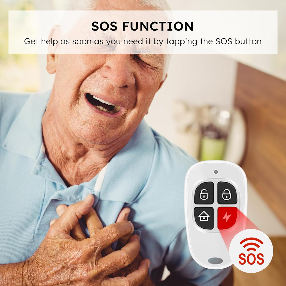 Sistema de Alarma para Hogar, Alerta Móvil, Segunda Generación