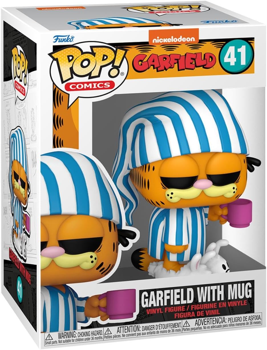 Figurita Funko Pop! Garfield - Garfield con Taza