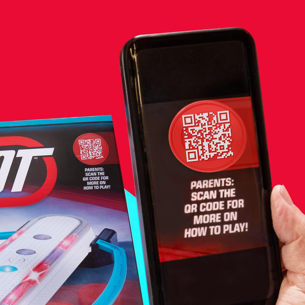 Juego de Hockey Electrónico Hypershot | 5 en 1 | Para 1-2 Jugadores