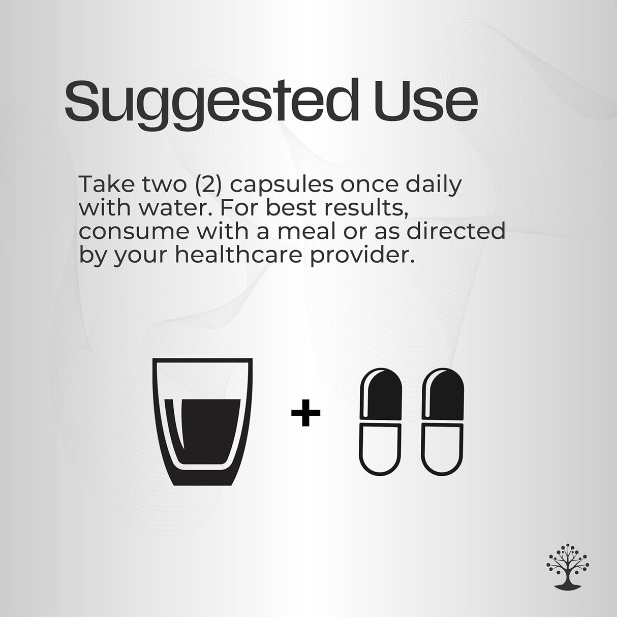 Ashwagandha con Pimienta Negra - Orgánico, 120 Cápsulas Veganas