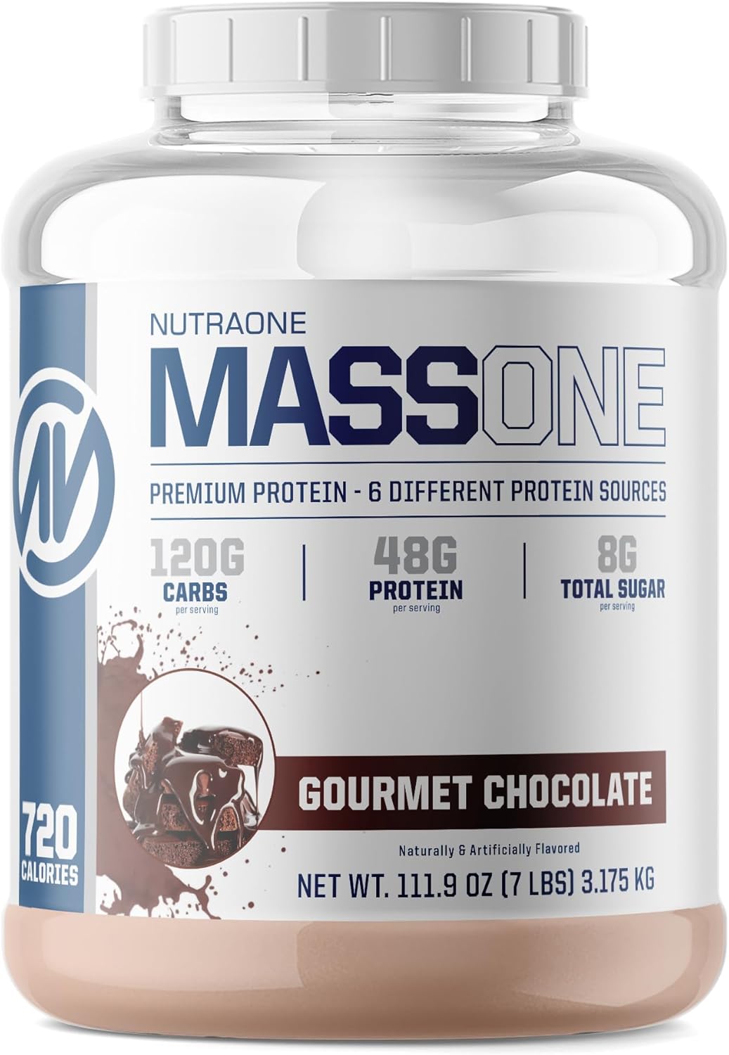 NutraOne Massone Batido de Ganancia de Peso 7 lbs.