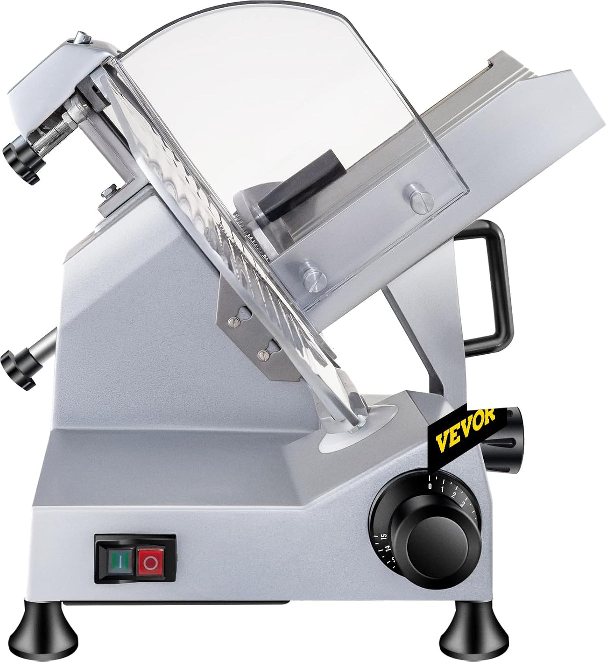 Cortadora de carne VEVOR 10 240W, acero, semi-automática 10IN-240W