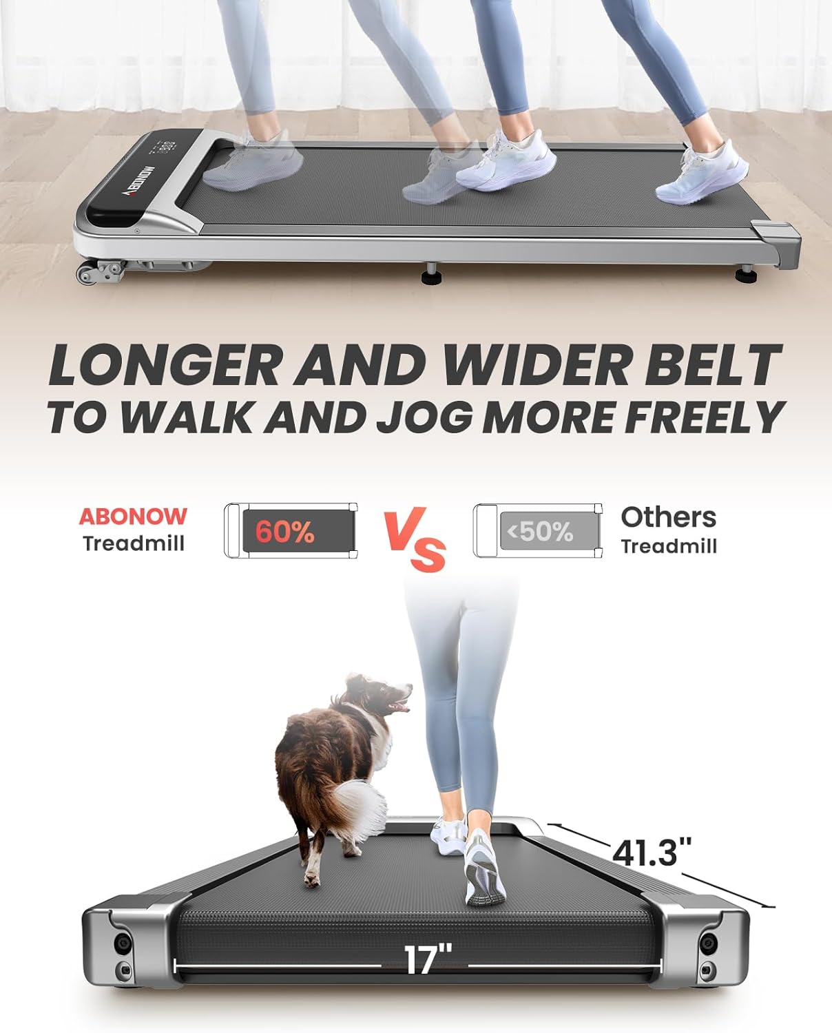 Caminadora Bajo Escritorio, 2.5HP, Control Remoto, 280 Lbs