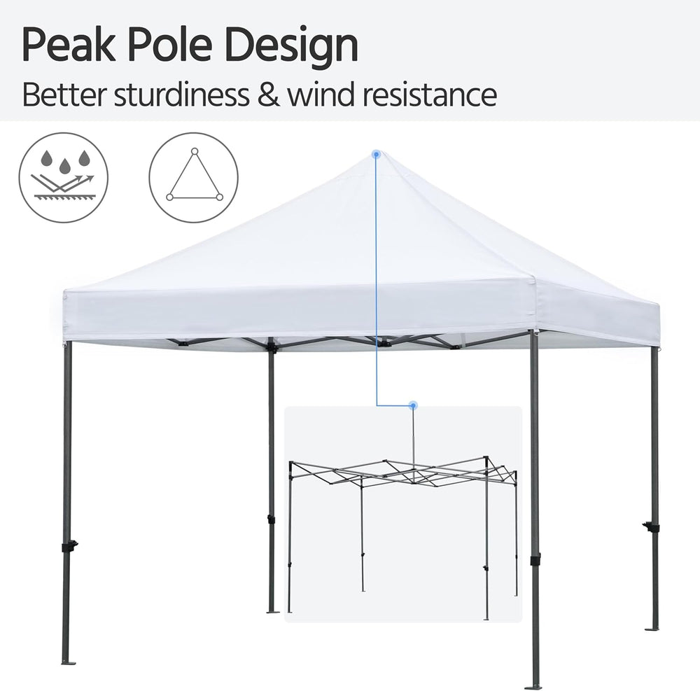Tienda Yaheetech: Carpa Instantánea 10x10, Pesada y Impermeable