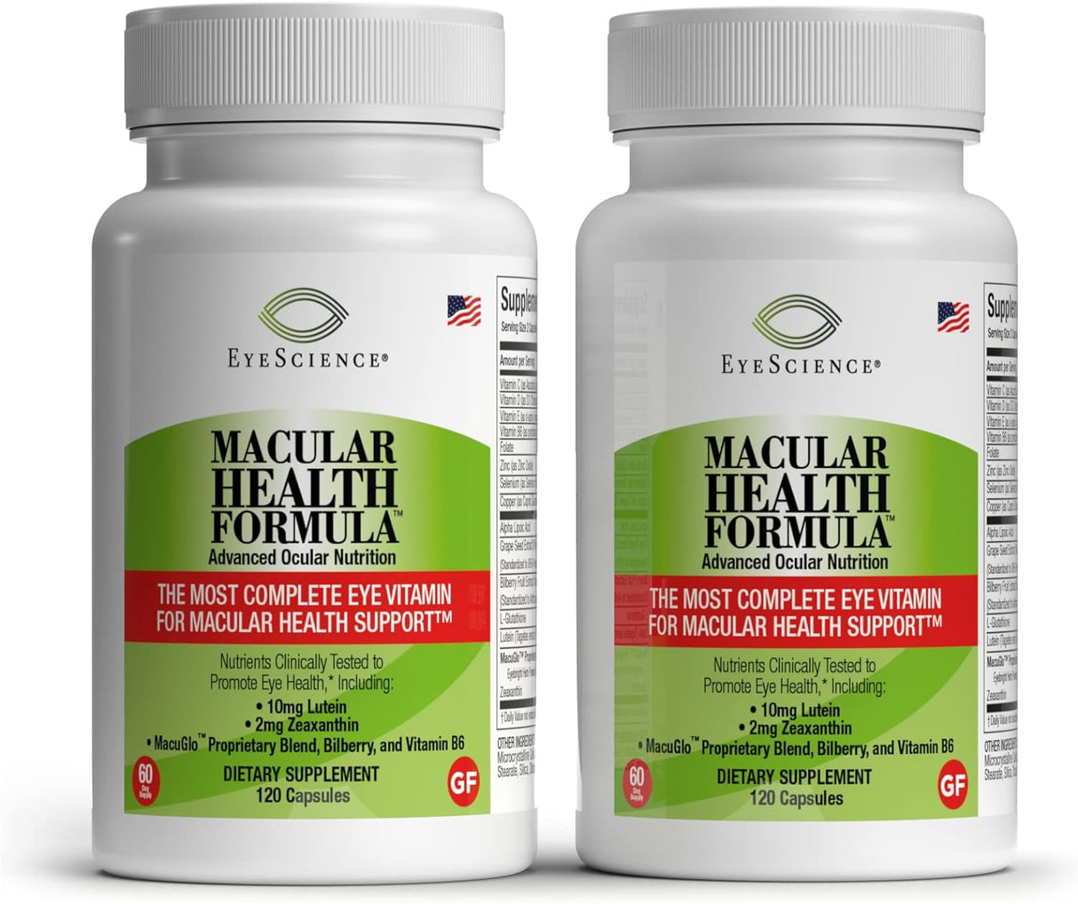 Fórmula de salud macular – 120 cápsulas nutricional