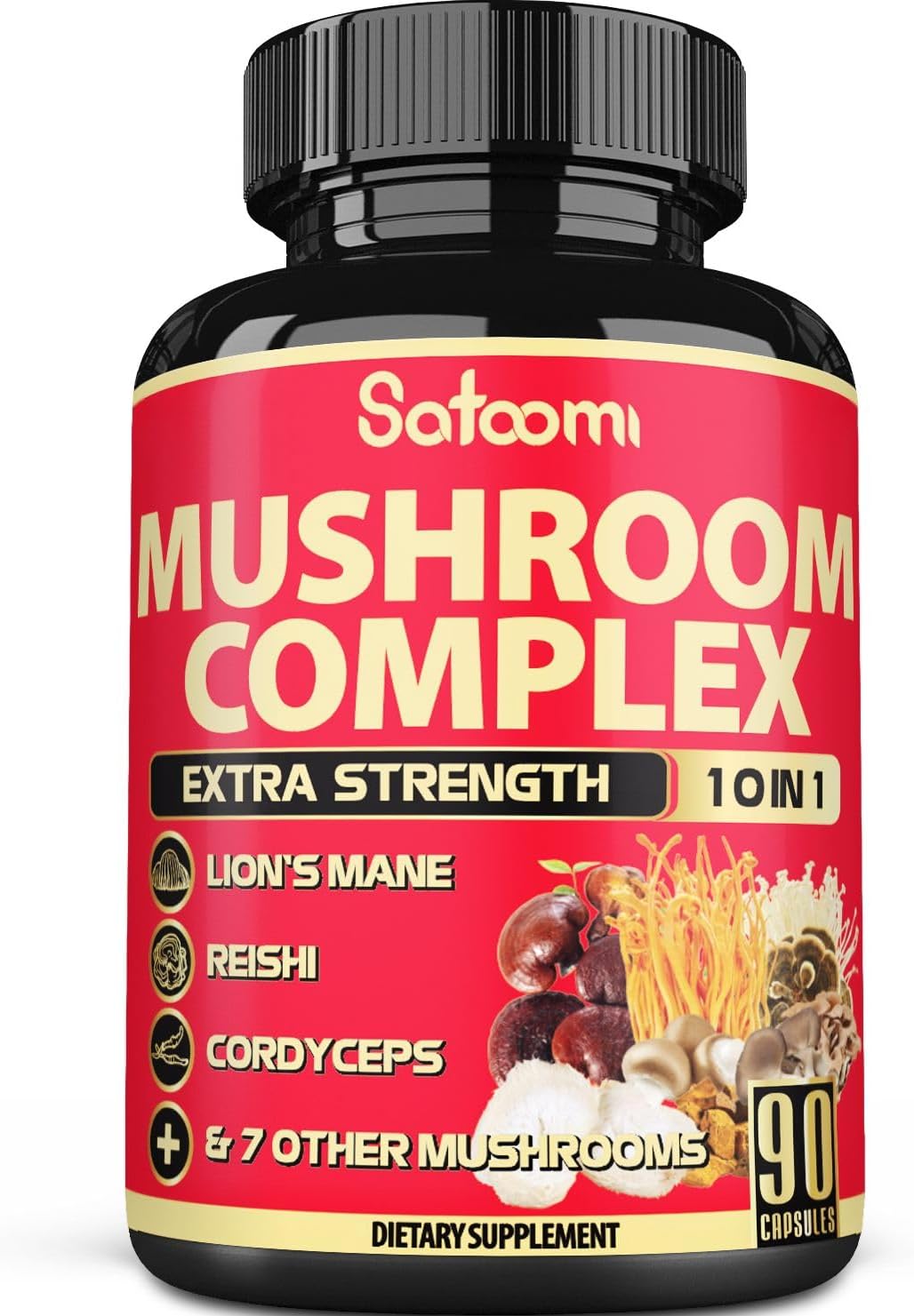 Suplemento Complejo de 10 Hongos - 3 Meses