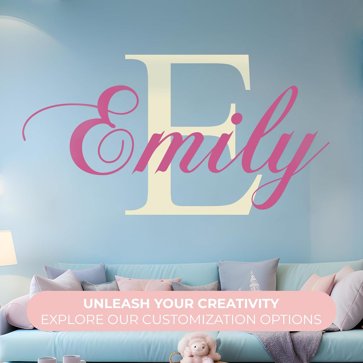 Decoración de Habitación Bebé Cryptonite Vinilo Personalizado