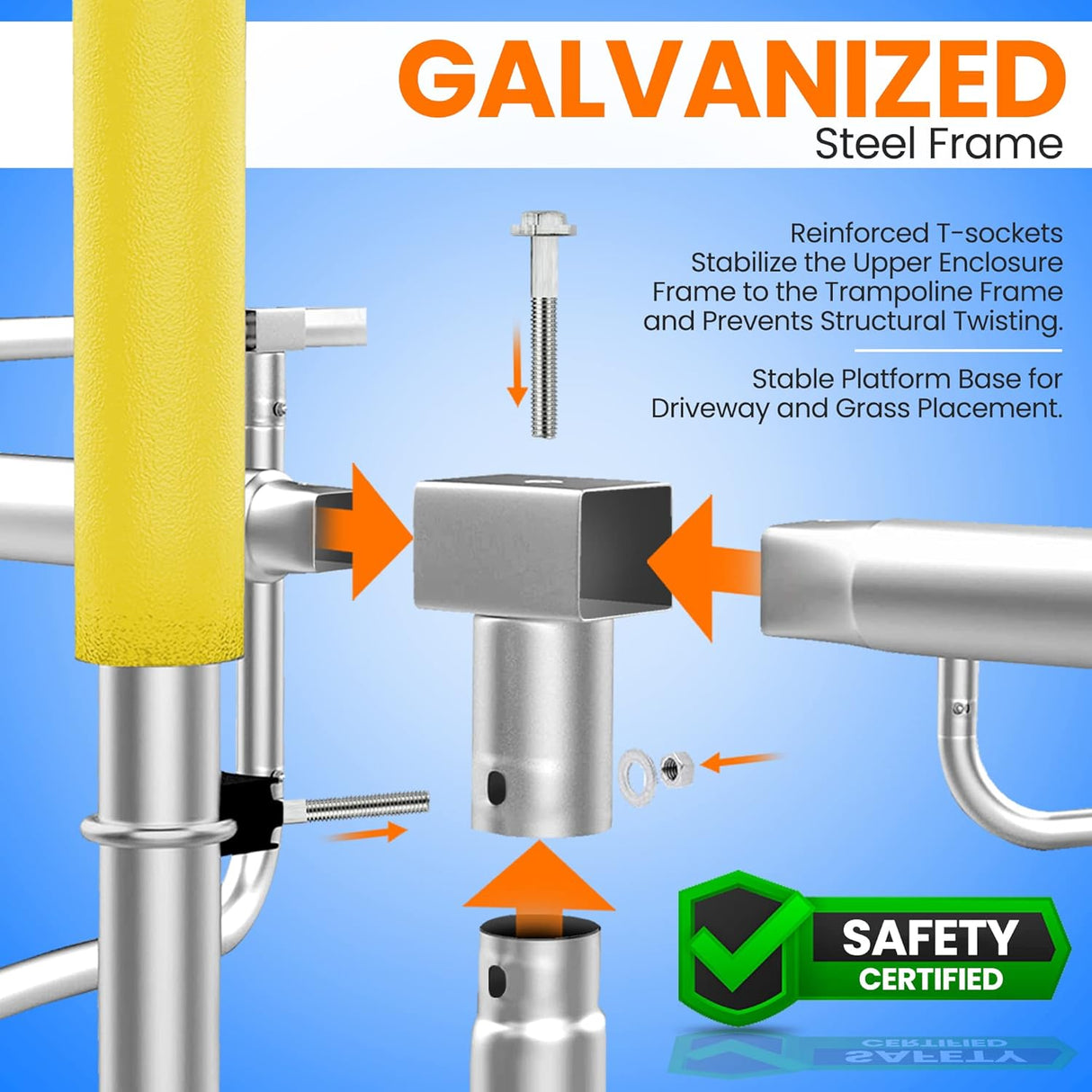 Trampolín para niños SERENELIFE SLTRA5BL