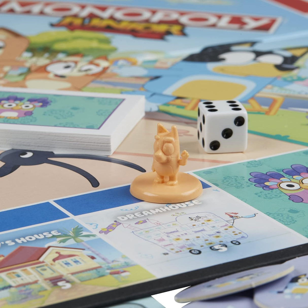 Monopoly Junior: Edición Bluey, Hasbro, Juego para Niños 5+
