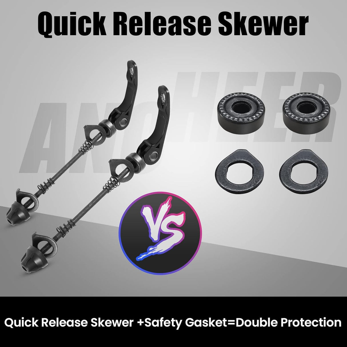 Bicicleta eléctrica ANCCHER 750W, 55 millas, 21 velocidades