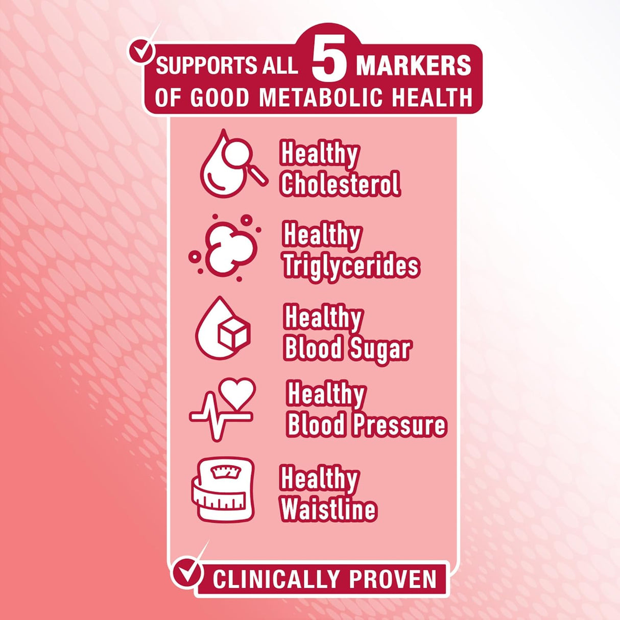 Delicioso suplemento de fibra soluble prebiótica fresa