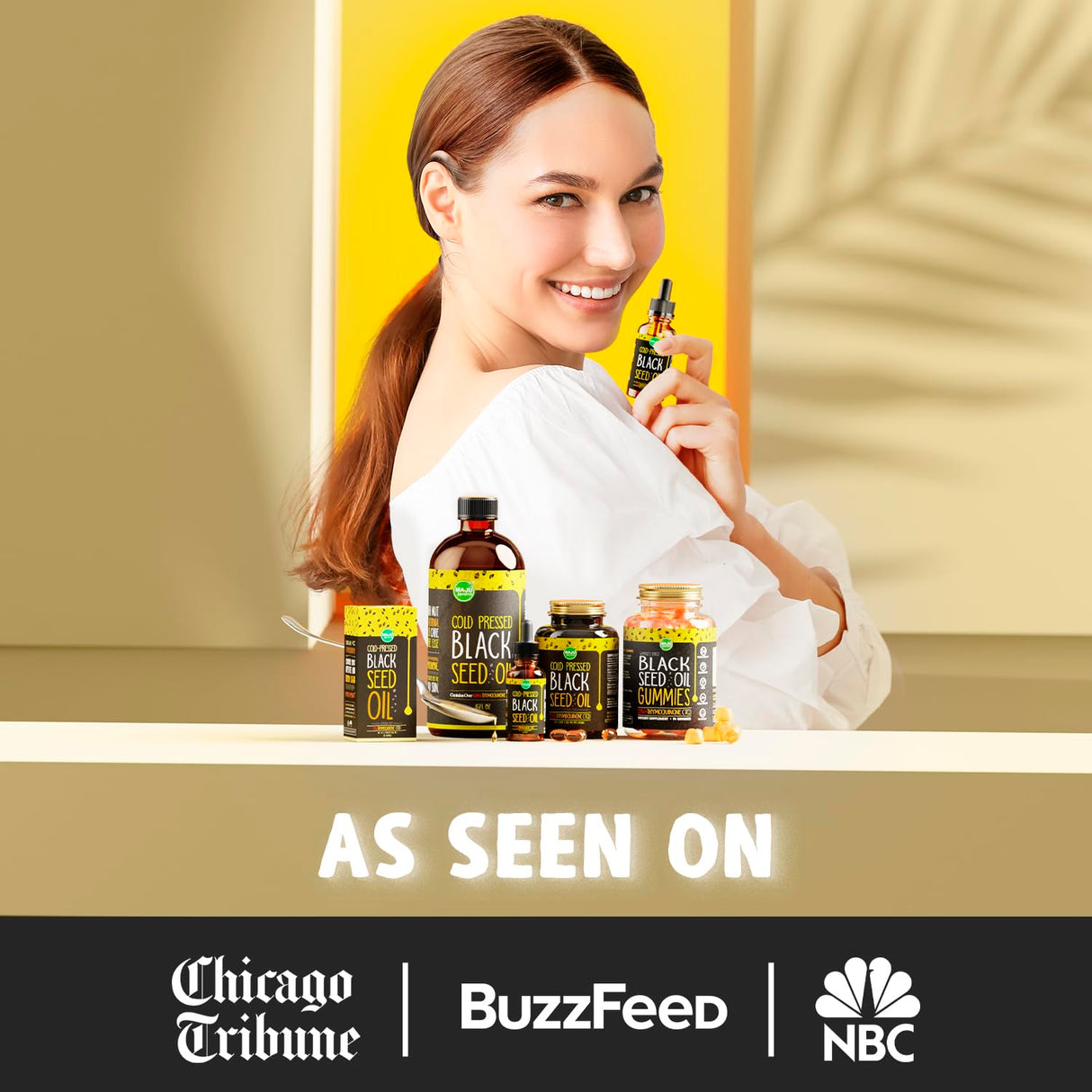 Aceite de Semilla Negra MAJU, 100% puro, 8 oz, Thymoquinona 3x