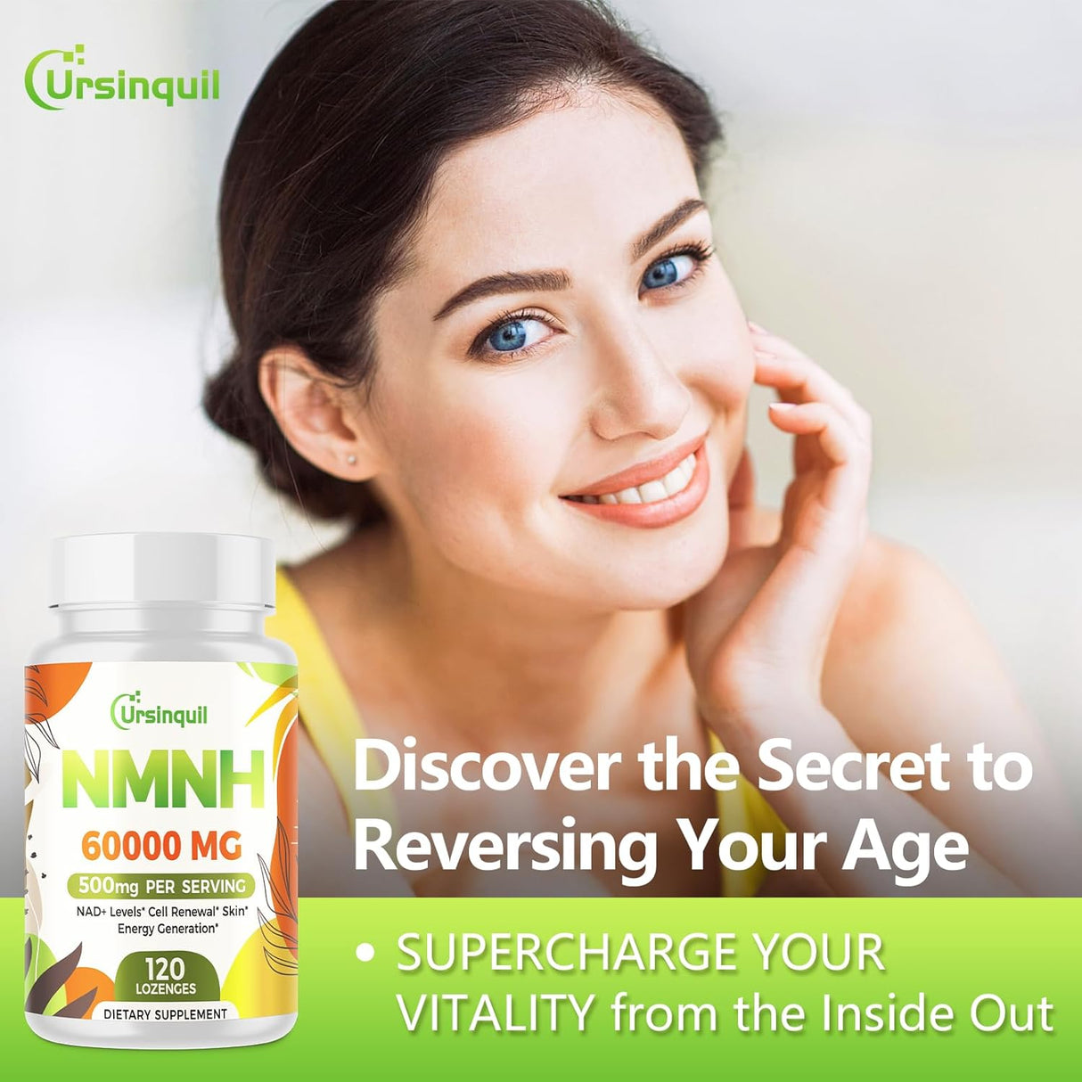 Suplemento Sublingual NMNH 500mg - Energía y Enfoque