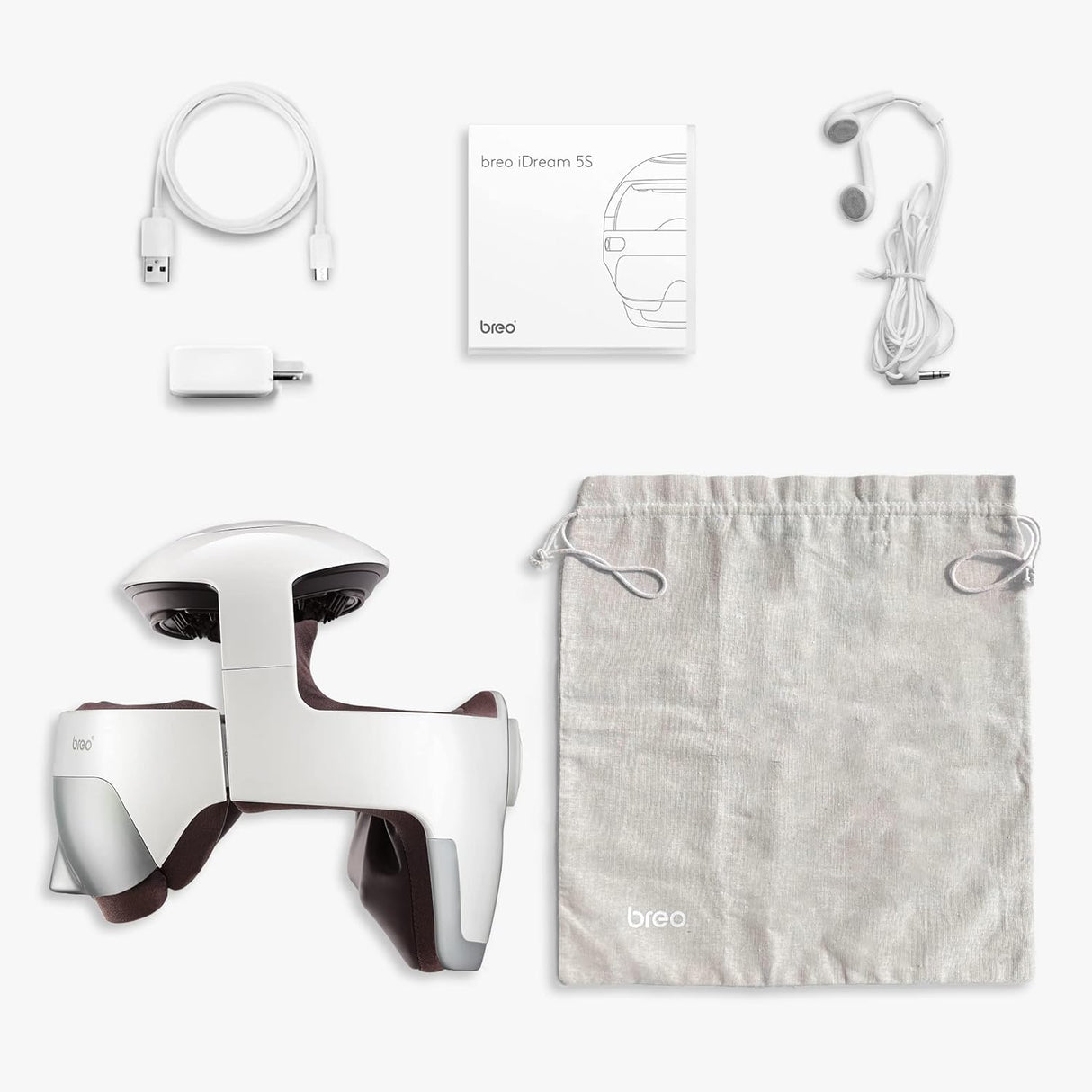 Masajeador eléctrico Breo iDream5s: calor, presión y APP