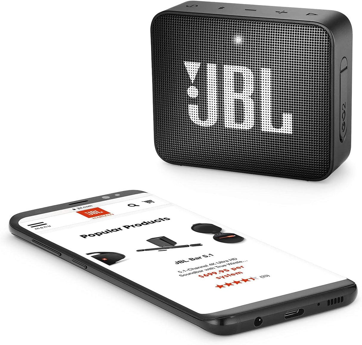 Parlate Portátil JBL GO2 Color negro