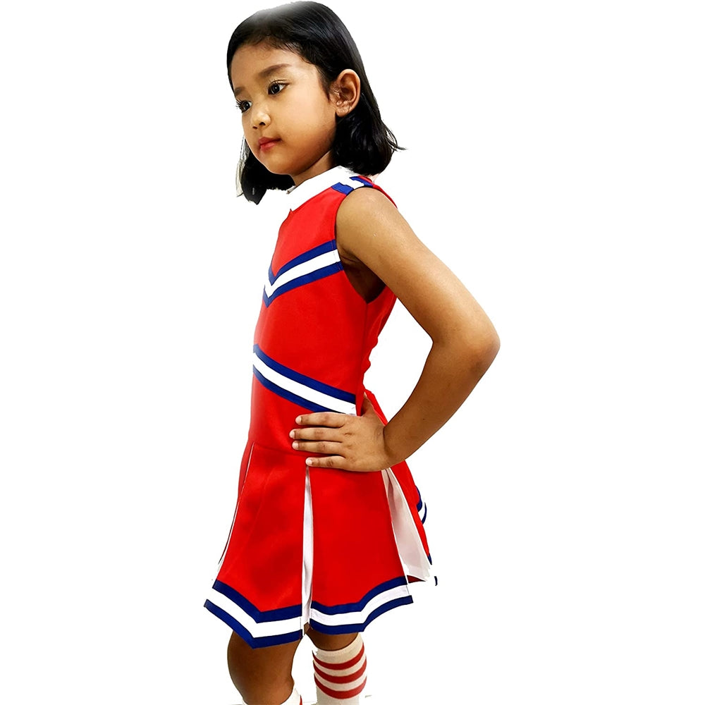 Disfraces de animadora para niñas rojo talla S