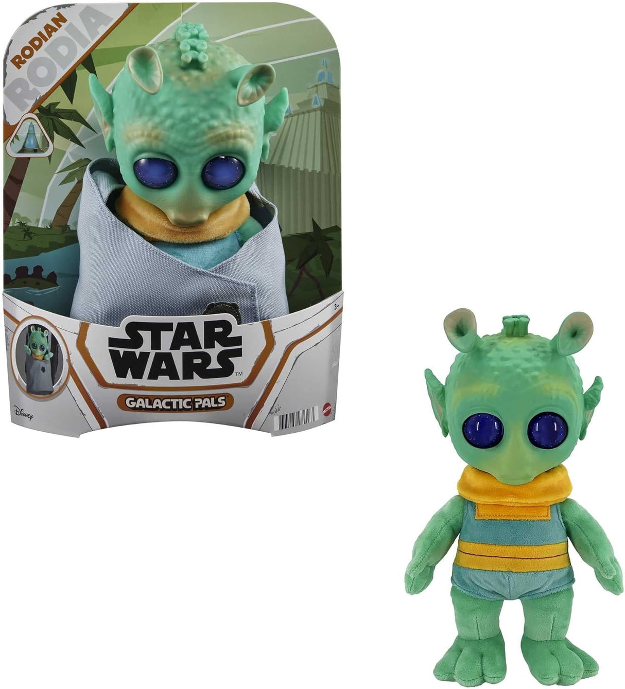 Muñecos de Peluche Star Wars de Mattel, Colección Galactic Pals