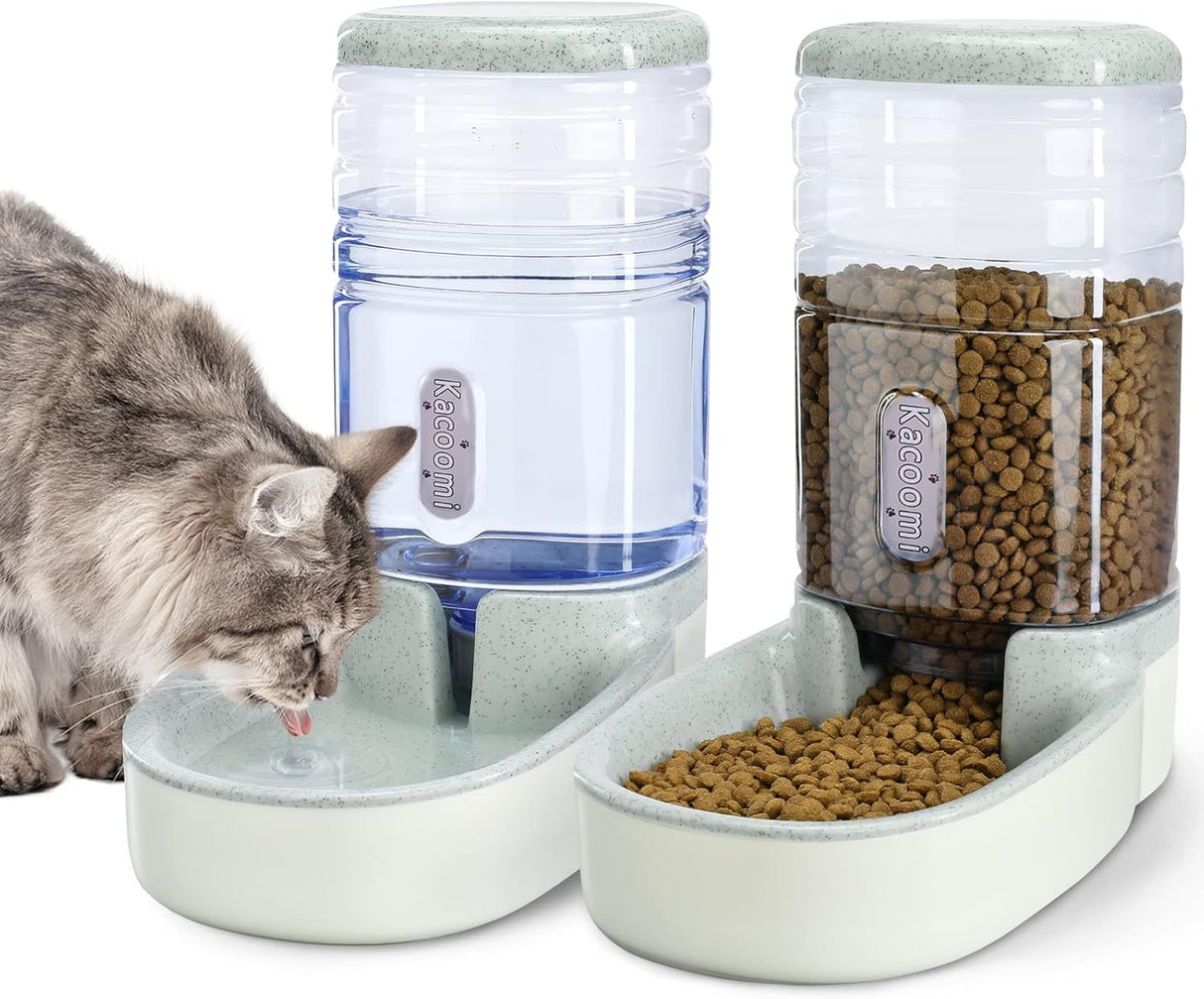 Comedero automático para gatos y dispensador de agua