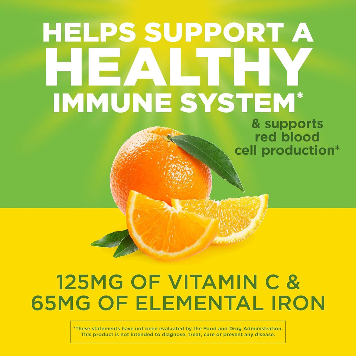 Suplemento Vitron-C de hierro y apoyo inmunológico 60 und