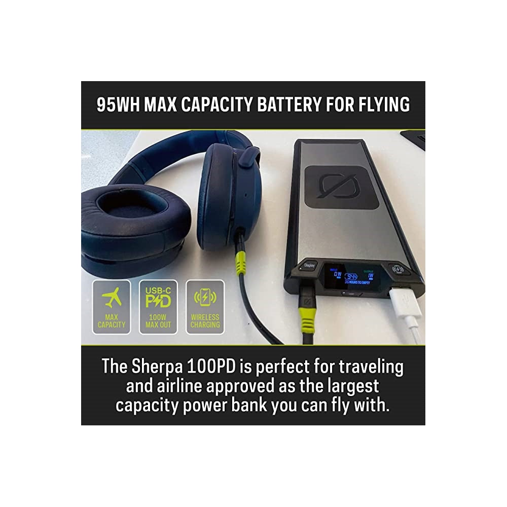 Cargador portátil inalámbrico 100 W USB-C