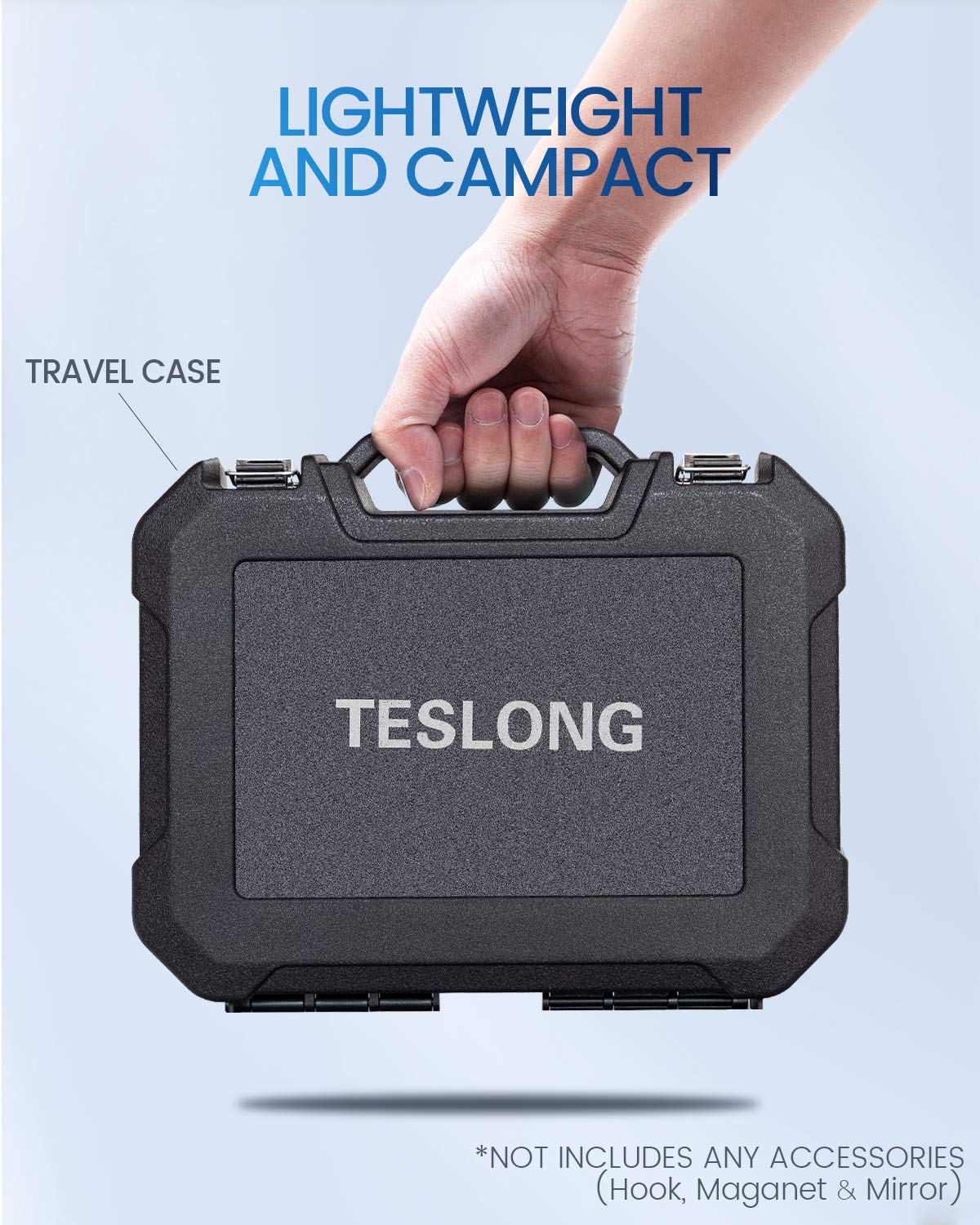 Cámara de inspección de doble lente de 0.197 in, boroscopio