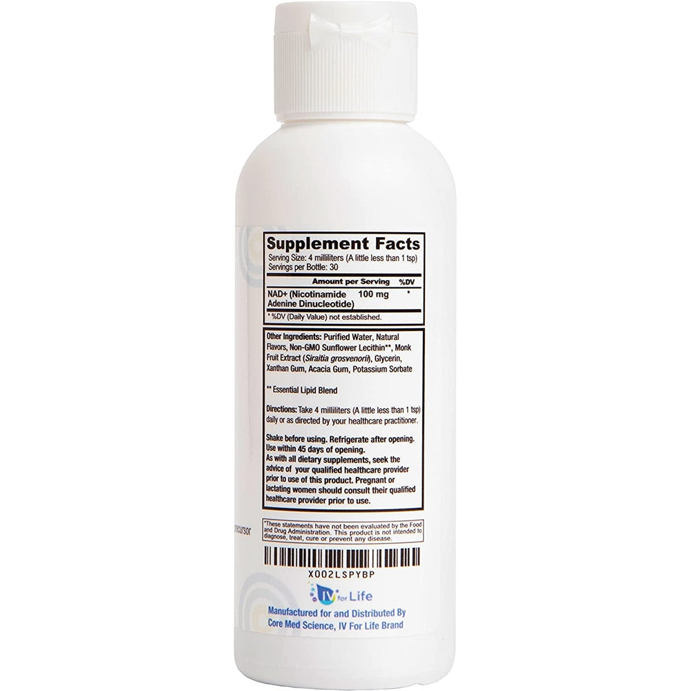 Suplemento Liposomal NAD+ de Core Med Science 100 mg