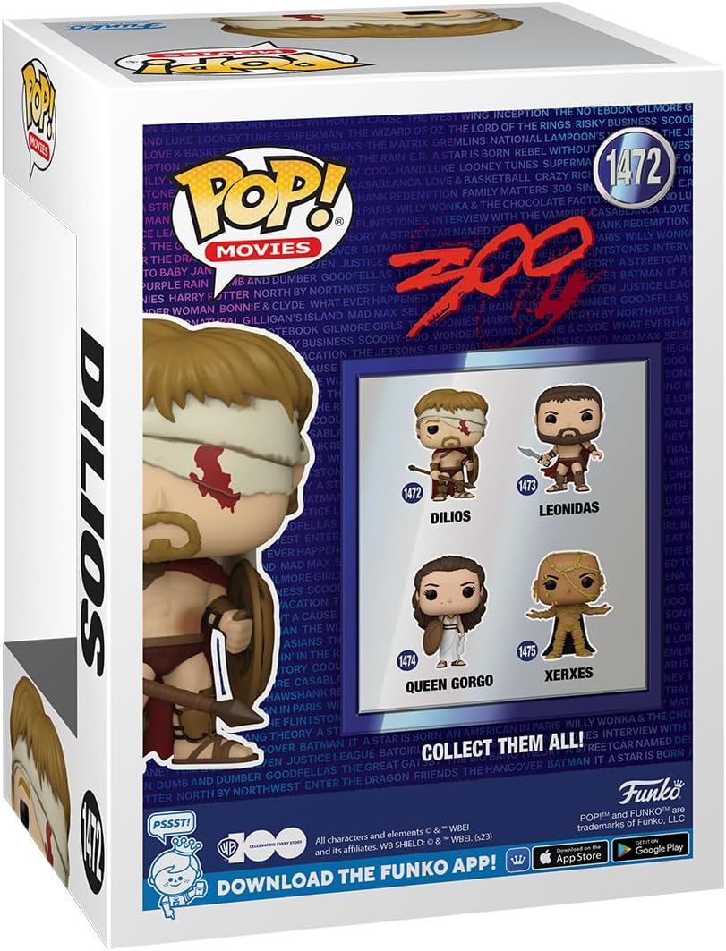 Funko Pop! Movies: WB 100-300, Dilios, Coleccionable de Vinilo