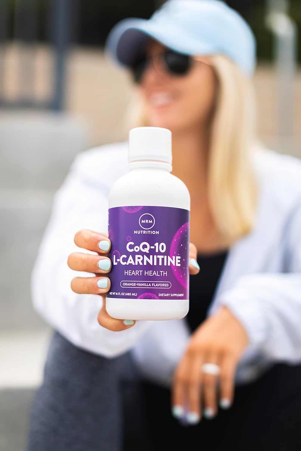 MRM CoQ-10 L-Carnitina Líquido Energía y Antioxidantes 32 Servs