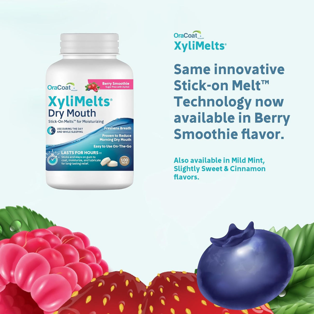 Batido Hidratante para Boca Seca con Xilitol, Uso Diurno y Nocturno