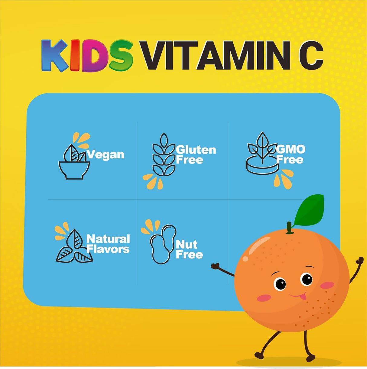 Doctor's Finest Gummies Vitamina C Veganas GMO Gluten 120 Jellies