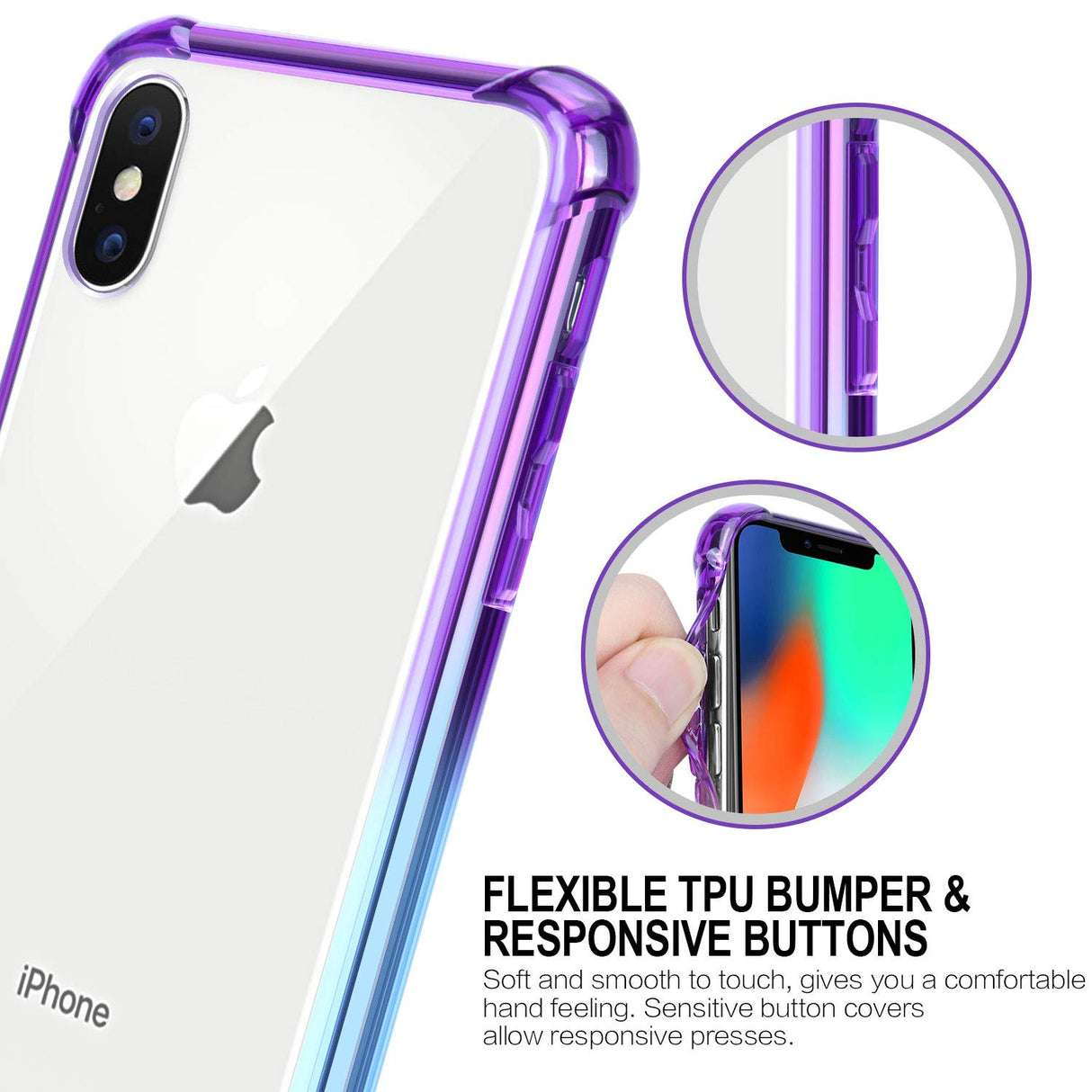 Funda para teléfono delgado anti arañazos