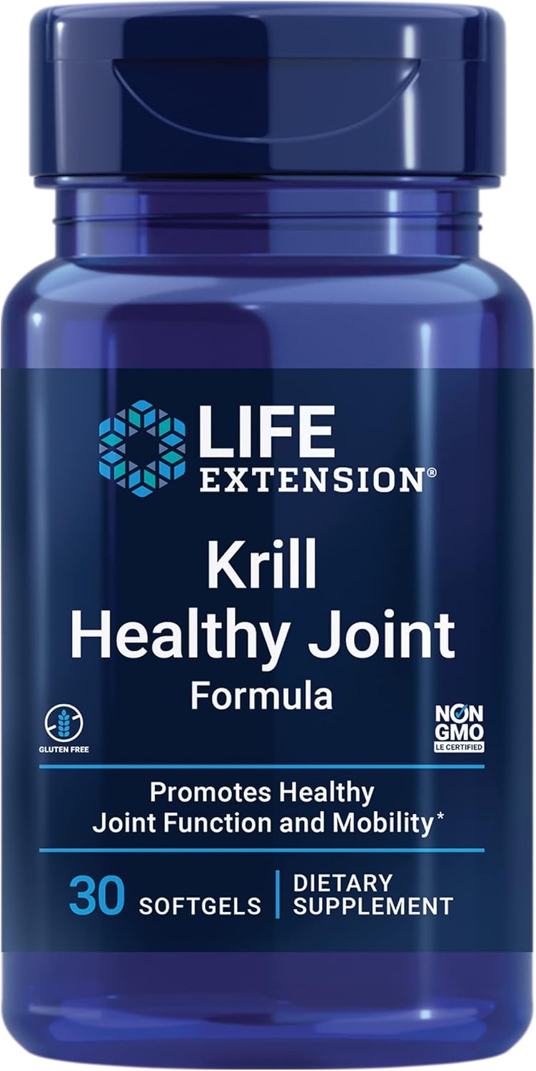 Suplemento Krill saludable Fórmula conjunta 30 geles