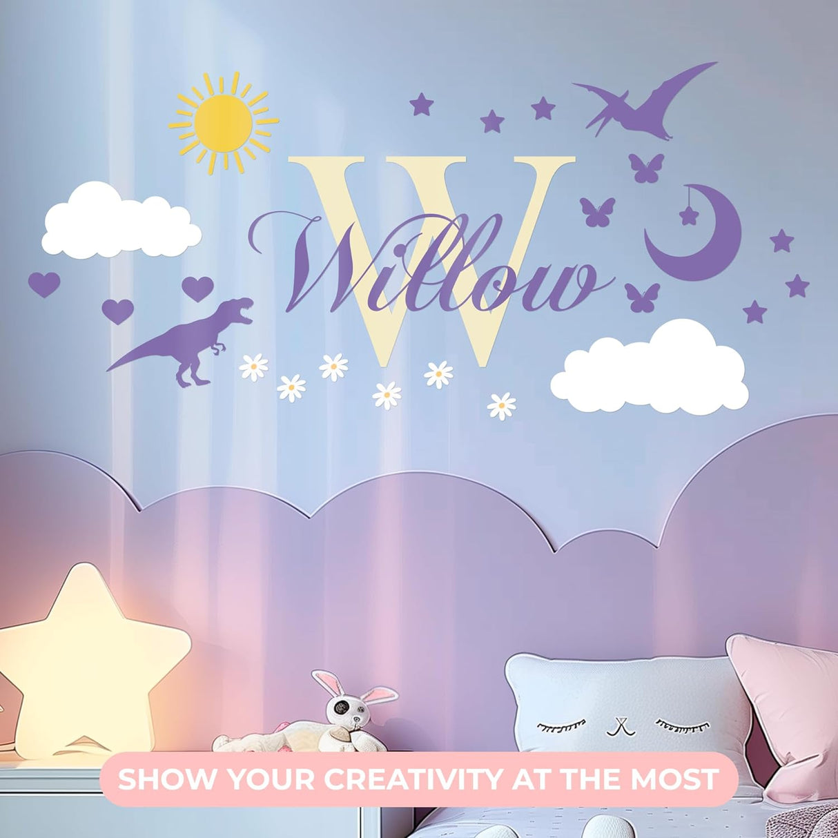 Decoración de Habitación Bebé Cryptonite Vinilo Personalizado