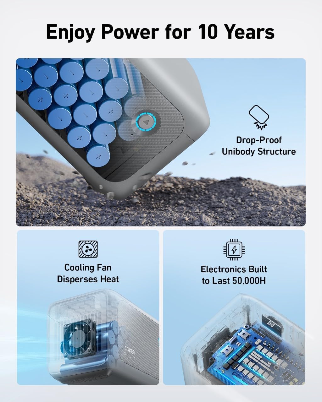 Batería de expansión 1056 Wh baterías LiFePO4