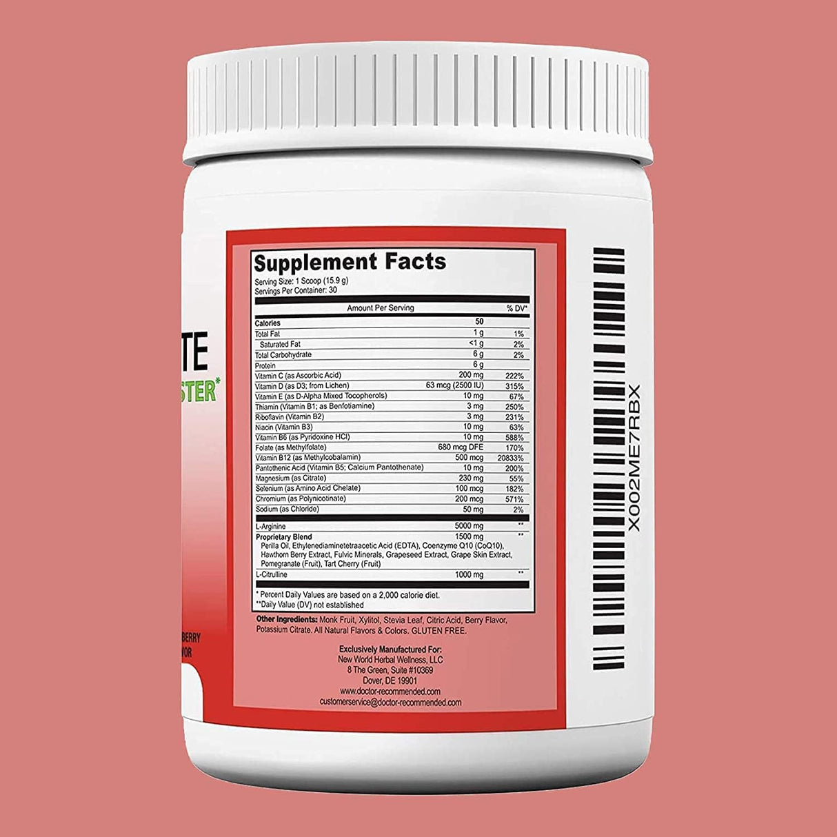 Cardio Complete Suplemento de Apoyo Cardíaco 3-en-1
