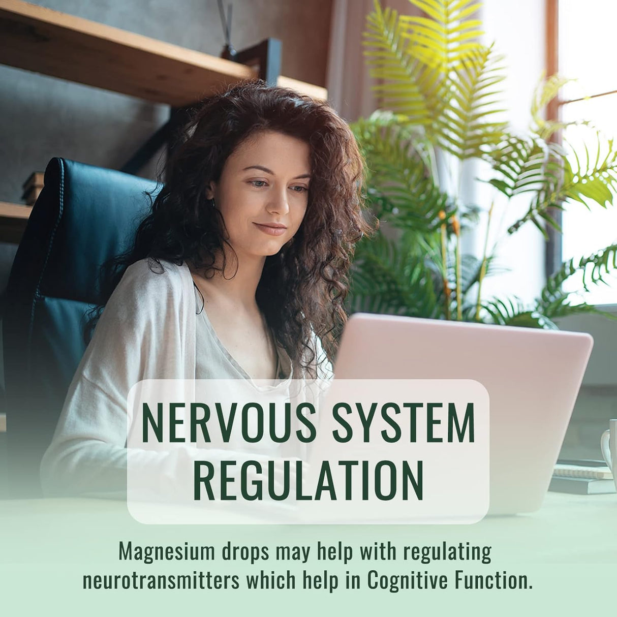 Glicinato de magnesio 500 mg Calma y alivio del estrés