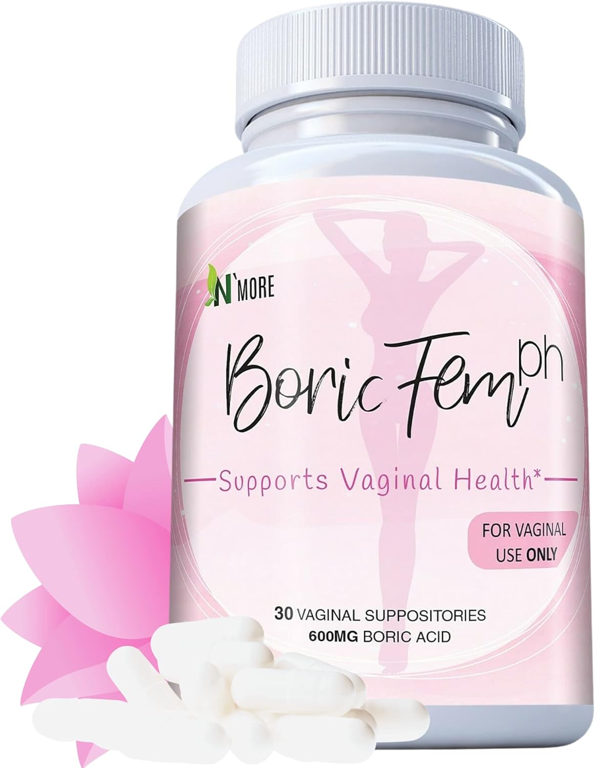 Suplementos Alimenticios vaginales de ácido bórico