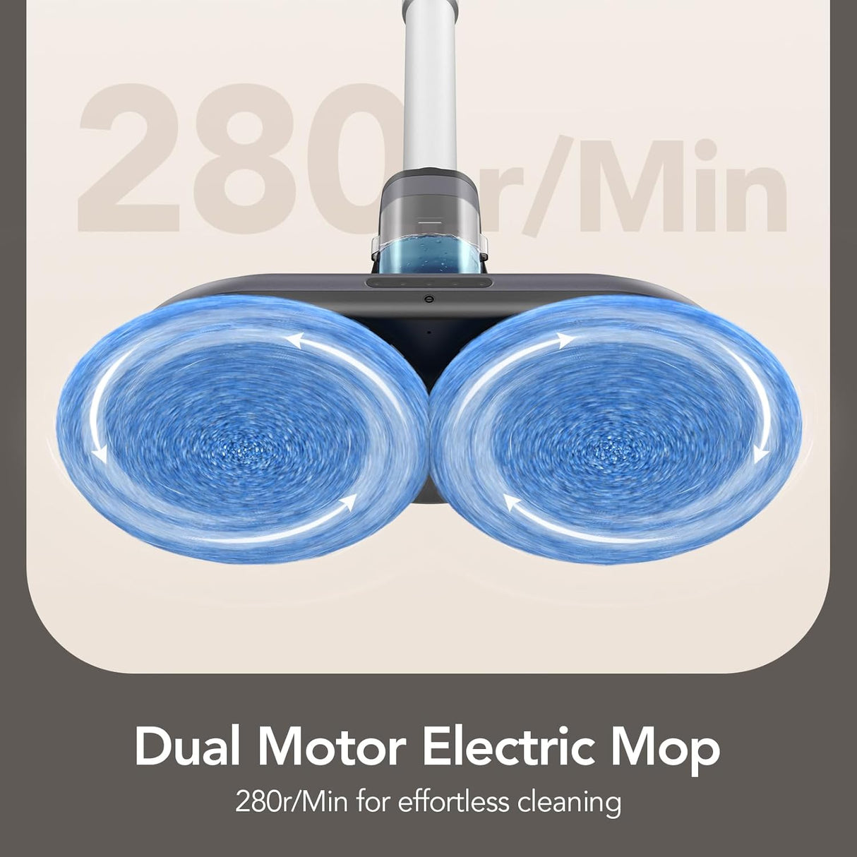 Mopa Eléctrica iDOO, Doble Motor, Con Pulverizador, Modelo 2023