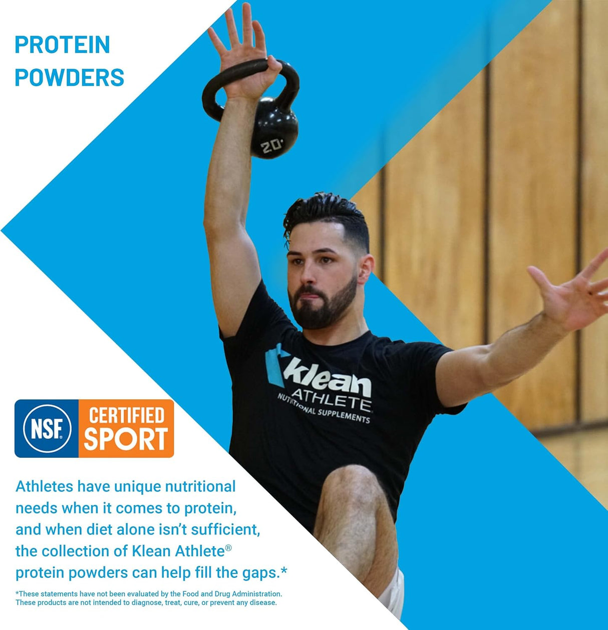 Suplemento de Proteína de Suero Klean ATHLETE Klean Isolate NSF 20Serv