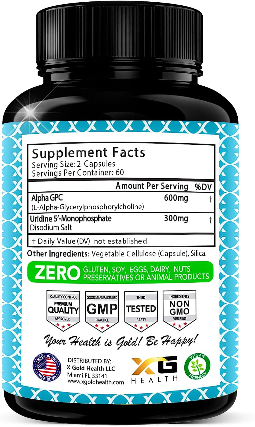 Suplemento Nootrópico 2-en-1: Mejora Enfoque, Energía y Rendimiento