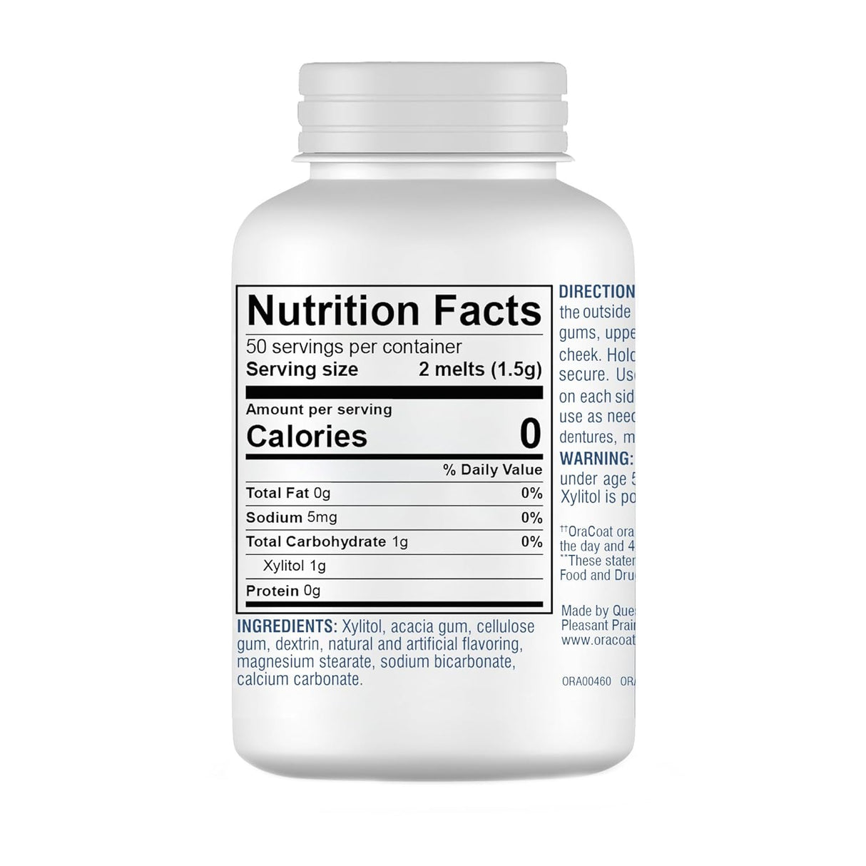 Batido Hidratante para Boca Seca con Xilitol, Uso Diurno y Nocturno