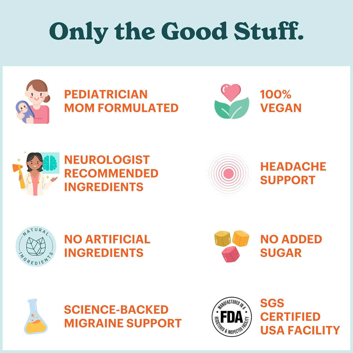 MigraKids Comfort | Suplemento para migraña infantil, 120 cápsulas